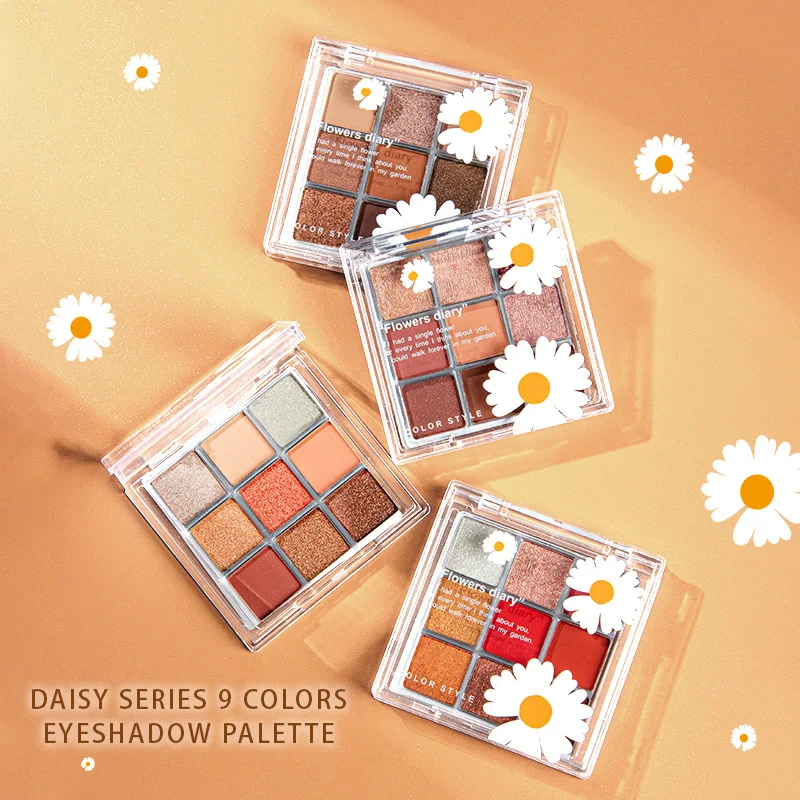 

Private label eyeshadow glitter eye shadow pallette