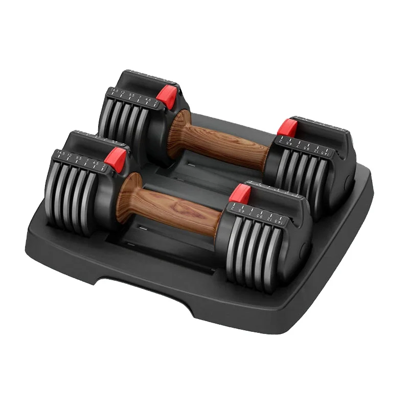 

free weight adjustable dumbbell 13kg 14.5LB fitness equipment gym adjustable dumbbell for body building, Selectivity