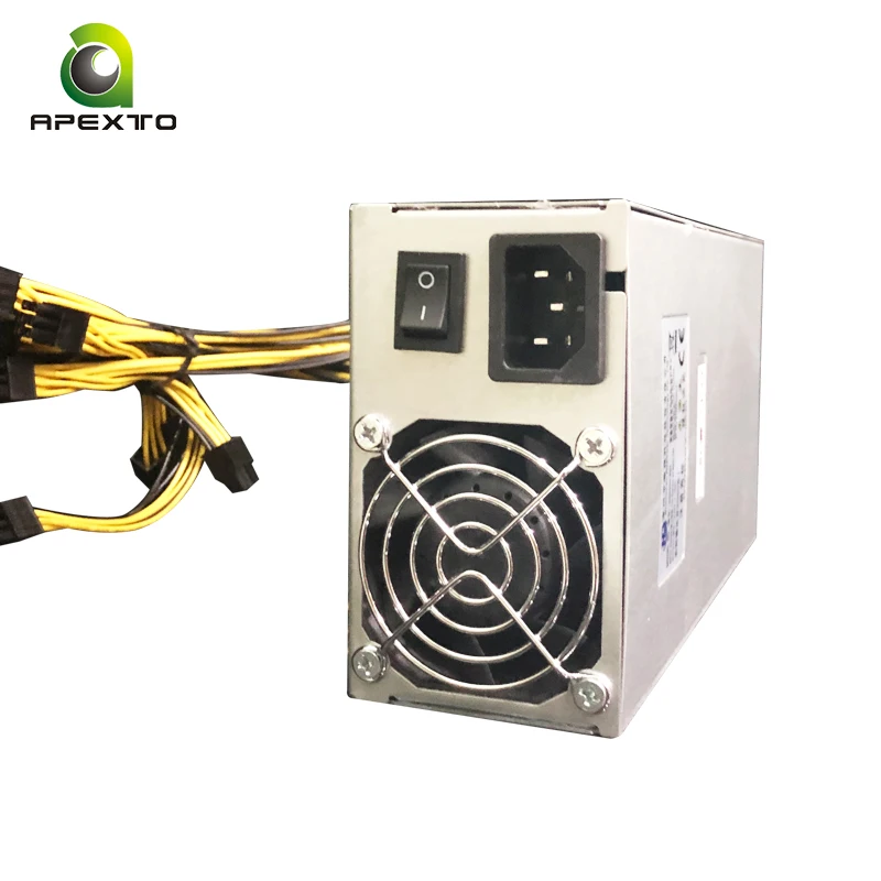 

Apexto OEM Power Supply HQ 2000W for Antminer Miner Ebang Ebti miner Whatsminer Avalon 2400W OEM PSU