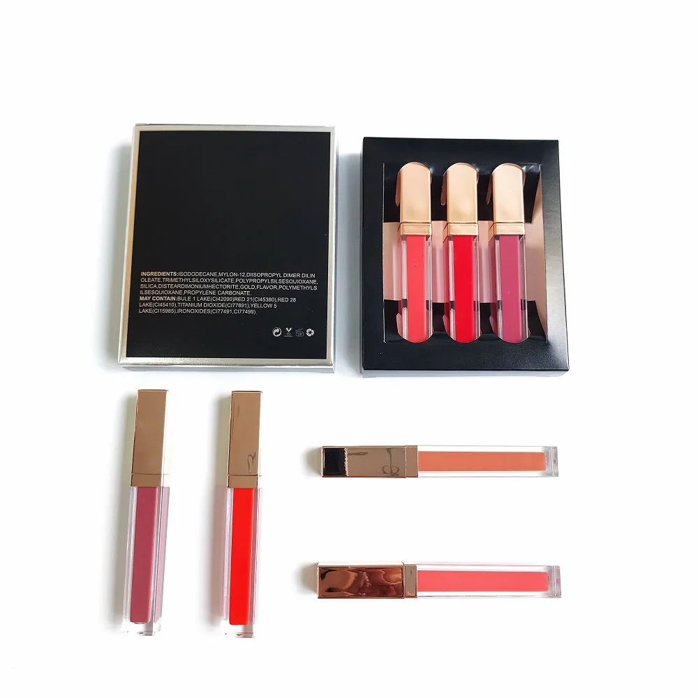 
Longlasting Custom Box In Stock Lipgloss Gift Set 