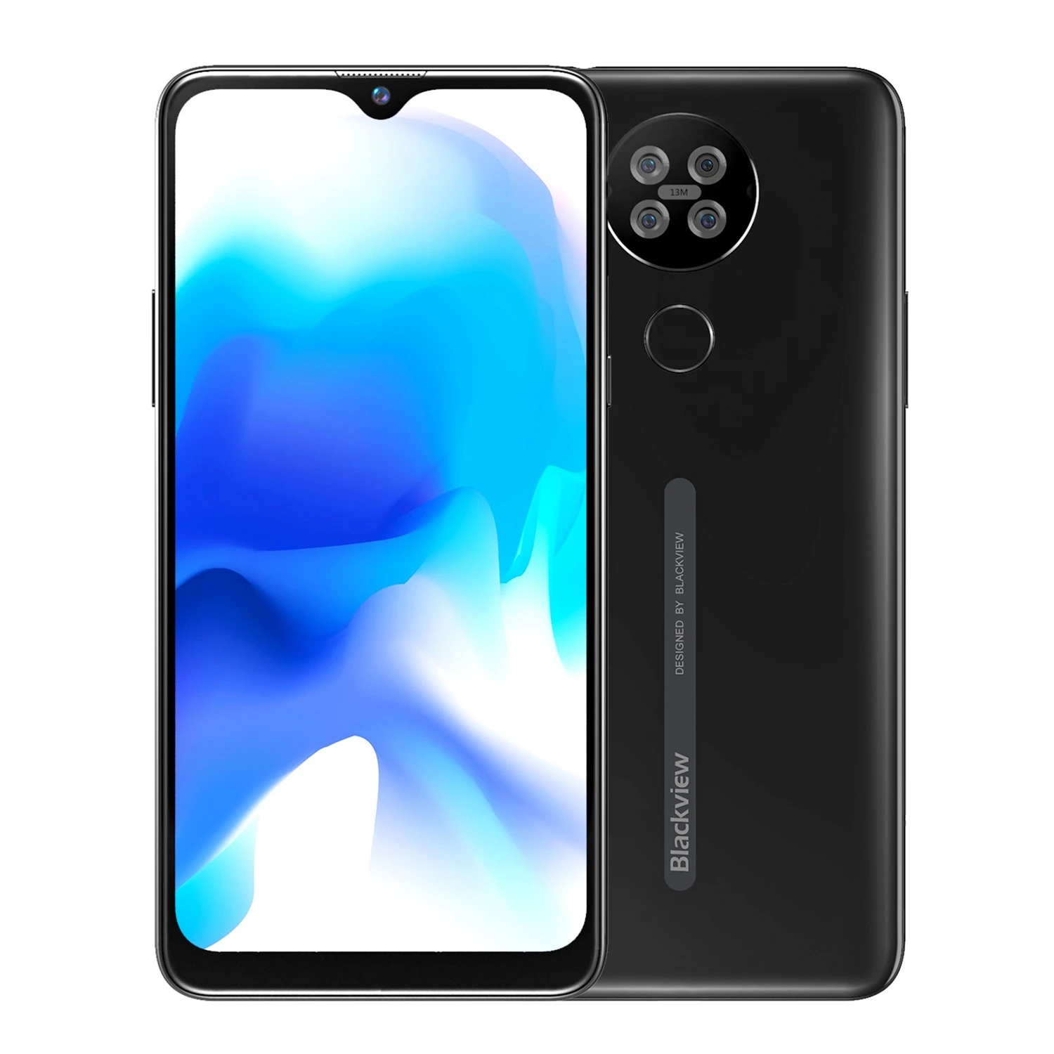 

New Cellulare Blackview A80S 4GB 64GB Face ID Fingerprint Identification 4200mAh Battery 6.21 inch Android 10.0 4G Telefono