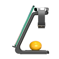 

3 in 1 wireless charger 10W fast charge for qi mobile