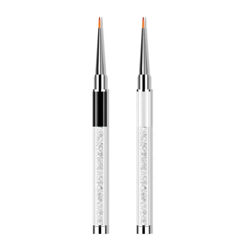 

Multi-function Nail Art Carving Brush Pen Rhinestone Hand Decoration Nail Lining/Blooming Brsh Pen Soft Nail Ploishing Pen NBP00