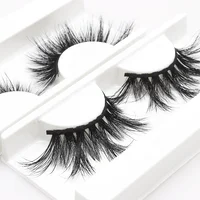 

Hot Sell Fluffy 25mm Mink Lash With Private Label Christmas Box Own Brand Custom Package Wholesale Manufacturer Vendor Eyelash