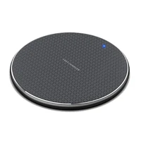 

Top Seller 2020 Aluminum Round Fast 10W Quick Charging Wireless Charger For iPhone 8 8PLUS X XS XR 11 Pro