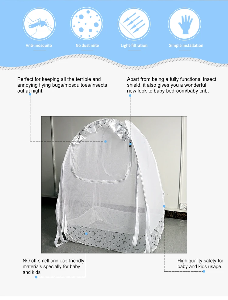 baby crib net tent