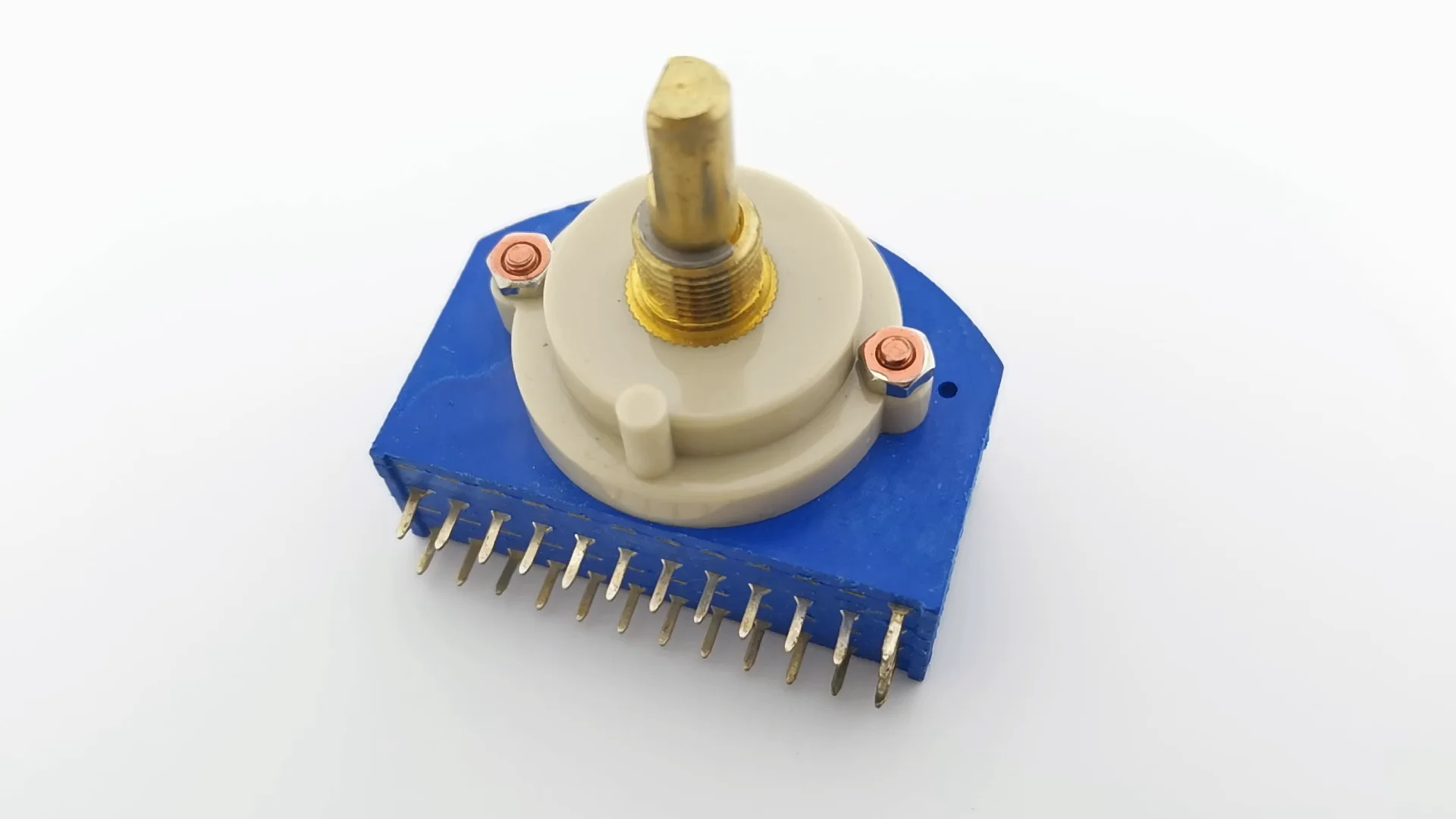 Odm Oem Metal Shaft Electrical 44mm 2 Pole 12 Position Rotary Switch Buy 2 Way 12 Positions