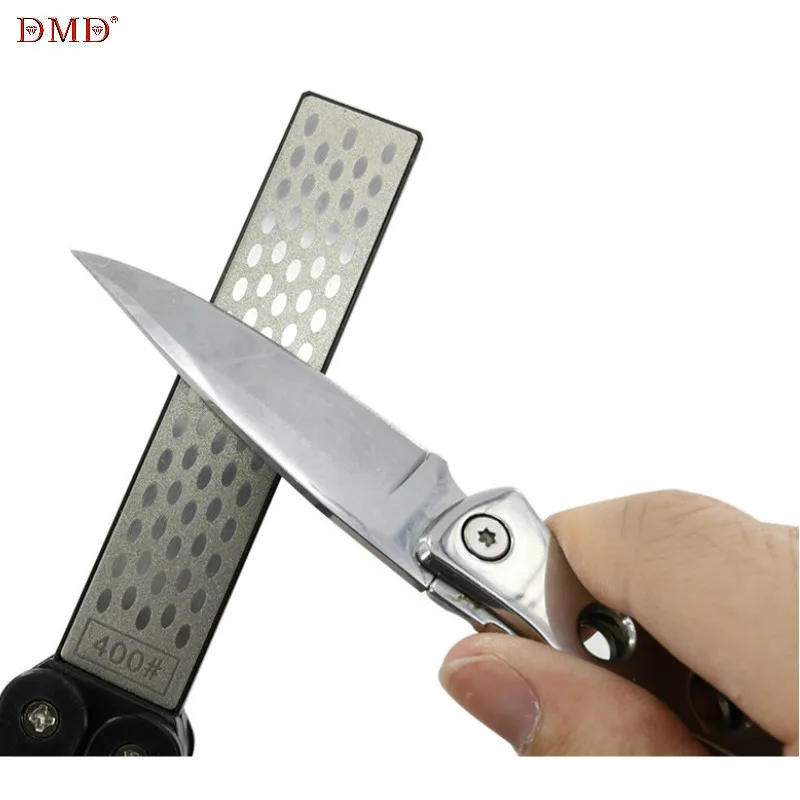 

DMD Diamond Portable Fold Sharpener Double Sided Pocket Knife Sharpening Stone Outdoor Repair Tools