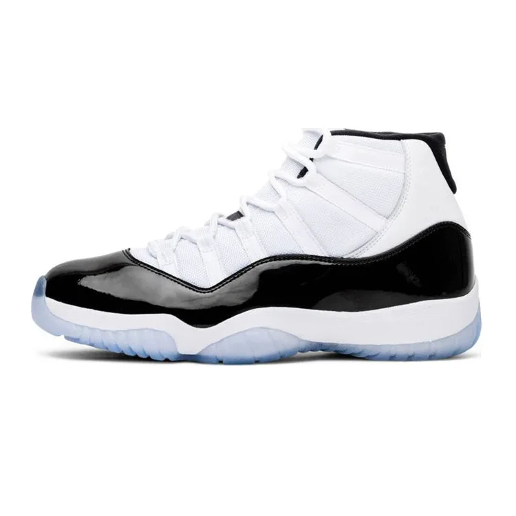 

wholesale price classic 25th Years Black air j and 11 cheap retro basketball shoes Concord men 11s putian sport running sneakers