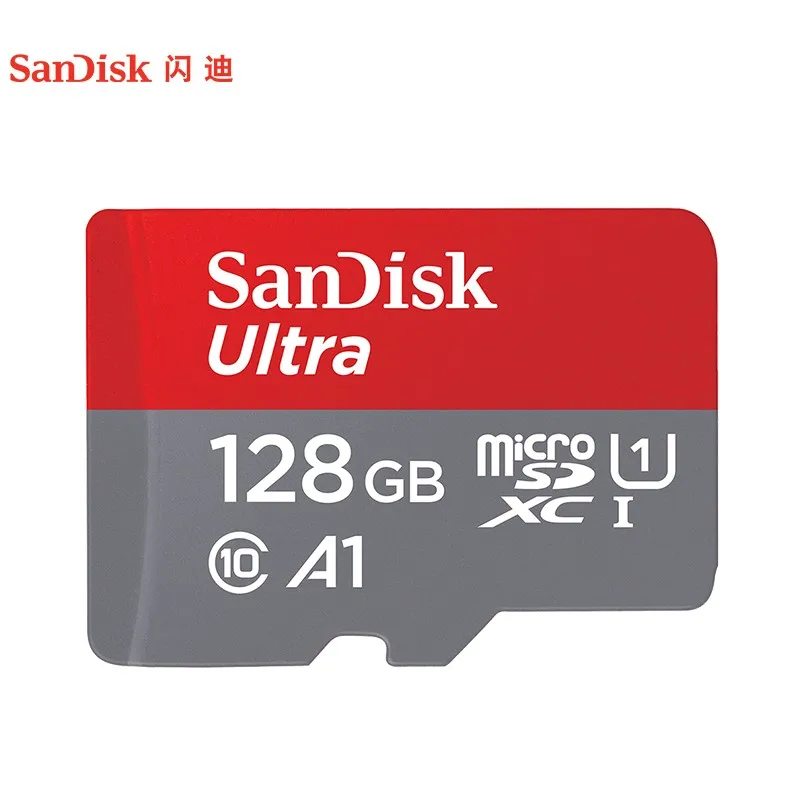 

100% Original SanDisk Micro SD Card 100MB/s SDSQUAR 16G 32G 64G 128G Memory Card for Phone