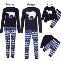 

Animals Printing Tracksuits Xmas Family Matching Men Women Kids Christmas Pyjamas Nightwear Casual Dad Mom Sets