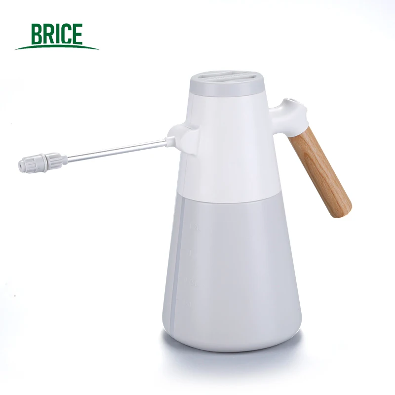 

0.5 Gallon Garden Electric Wireless Sprayer 68OZ White 1.5A Handheld Water Sprayer with Adjustable Nozzle