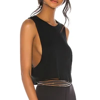 

Bamboo polyester women's workout tank top top women fitness custom crop tank tops shirts