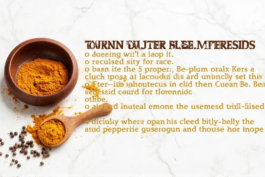 Turmeric and Black Pepper Supplement Science Explained