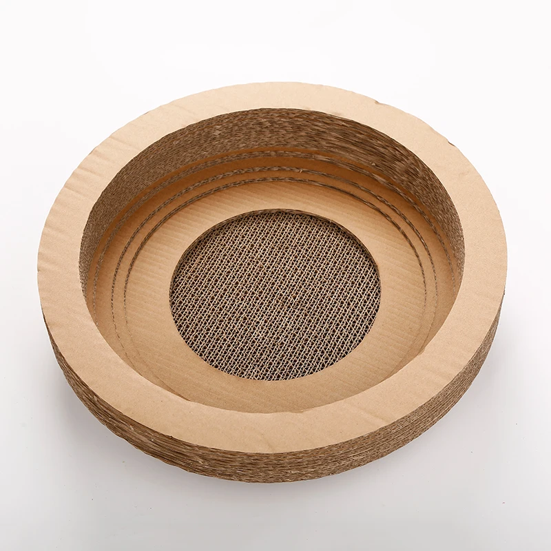 

Bowl Shape Scratcher Cardboard Scratchers