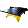 Indoor Used For Training and Competition Table Tennis Table Gold Rainbow Box Ping Pong Table
