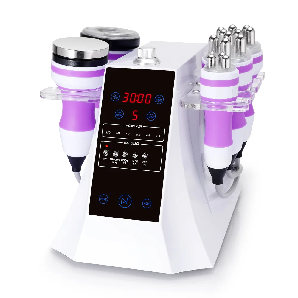 

2021 Hot Sell Newest Ultrasonic Cavitation Vacuum RF Anti-cellulite Skin Firming Machine