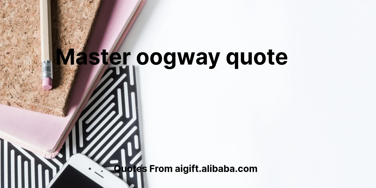 master oogway quote