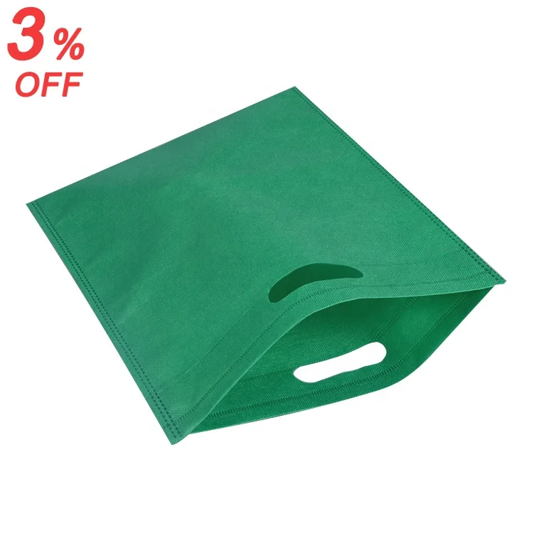 

Own brand printing non-woven eco bags wholesale china, Green (other color can be negotiated)