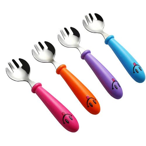 Food Grade Child And Toddler Safe Flatware Kids Utensil Set Stainless ...