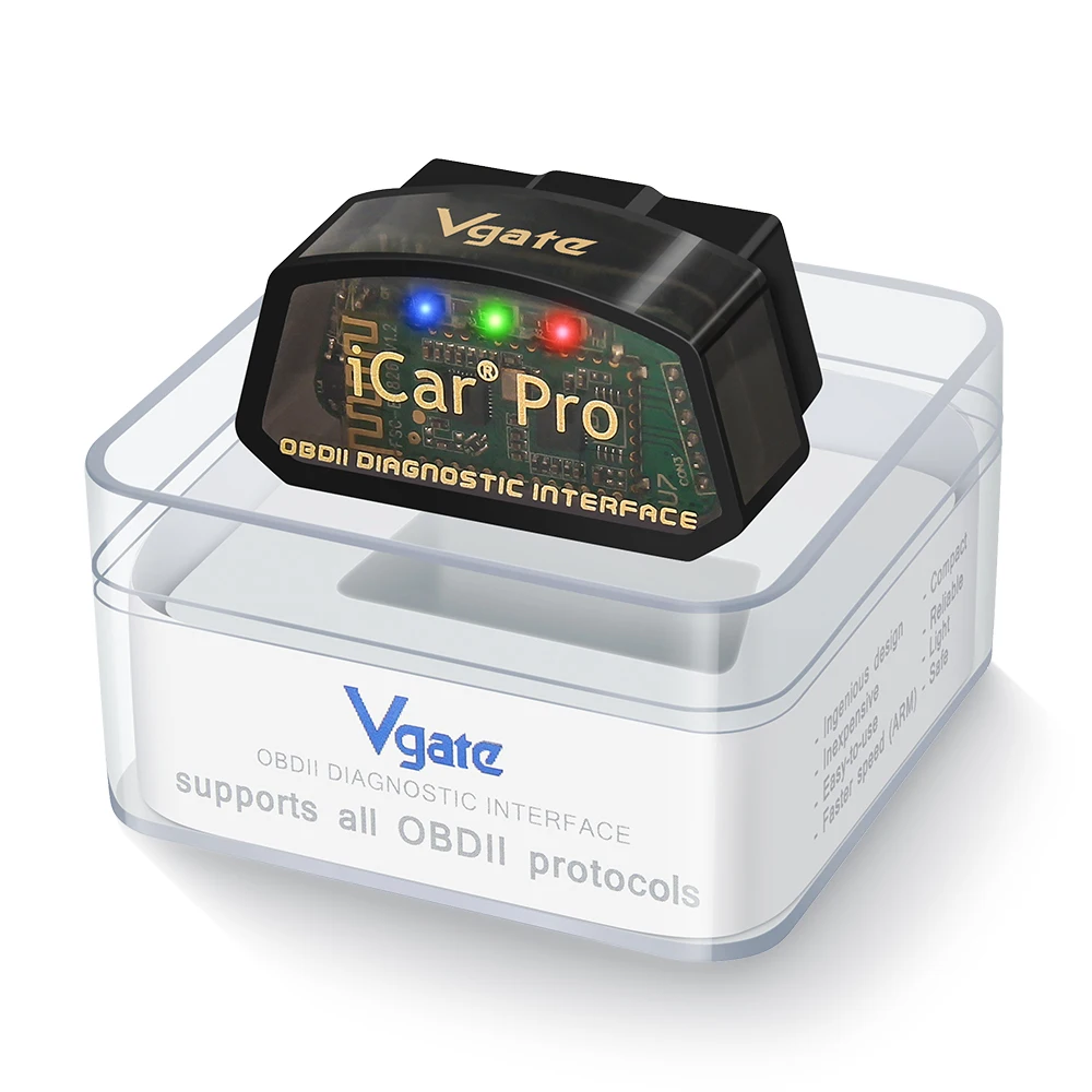 

iCar Pro wireless 4.0 OBD2 Car Scanner Auto Diagnostic Tools Protocols check engine light for Android and IOS