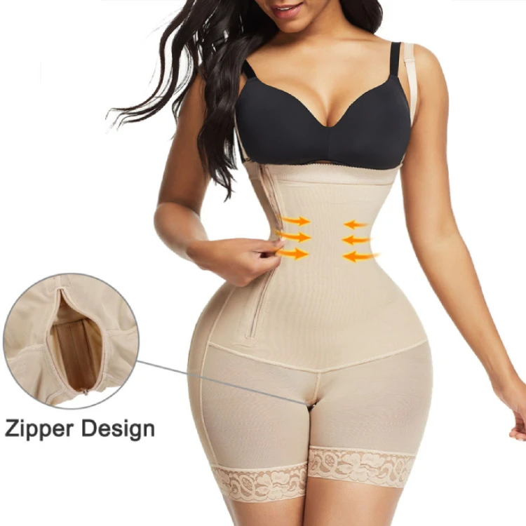 

Private Label Hexin Plus Size Hip Enhancer Shapewear Tummy Control Slim Full Body Shaper, As shown