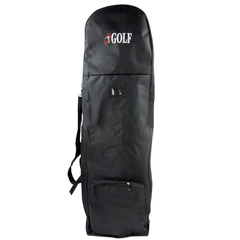 

Profession Folding Golf Travel Bag Golf Aviation Bag with Wheels Protective Case, Nylon Not Accept Tgb-flt-01  T/T,WU, Black