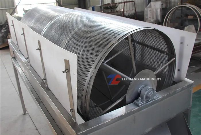 Rotary compost sieve drum screen trommel vibrating sieve