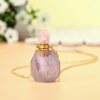 

Custom made design Necklace for women pendant Essential oil bottle Necklace