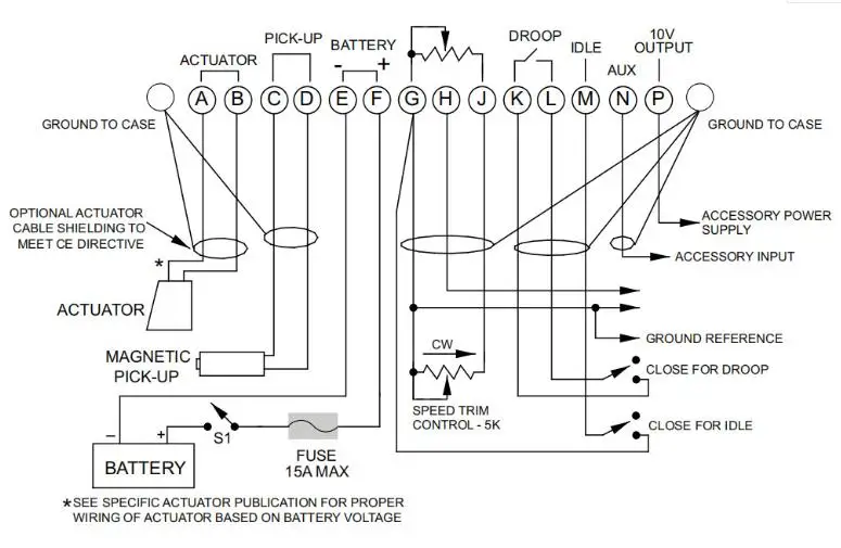 C2002 speed controller схема подключения