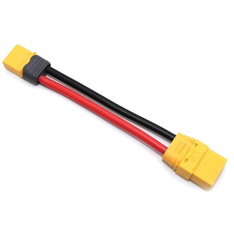 Amass Xt90 To Xt60 Cable Male Female Xt60h Connector Charger Conversion Adapter Plug 12awg 150mm 8892