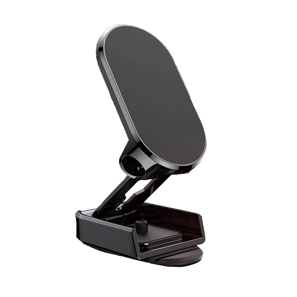 

Best seller 2023 Adjustable Angle Magnetic Car Phone Holder Foldable Stand Magnet Mobile Phone Holder For Car