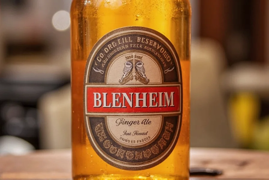 Craft cocktail featuring Blenheim Ginger Ale in copper mug with lime garnish
