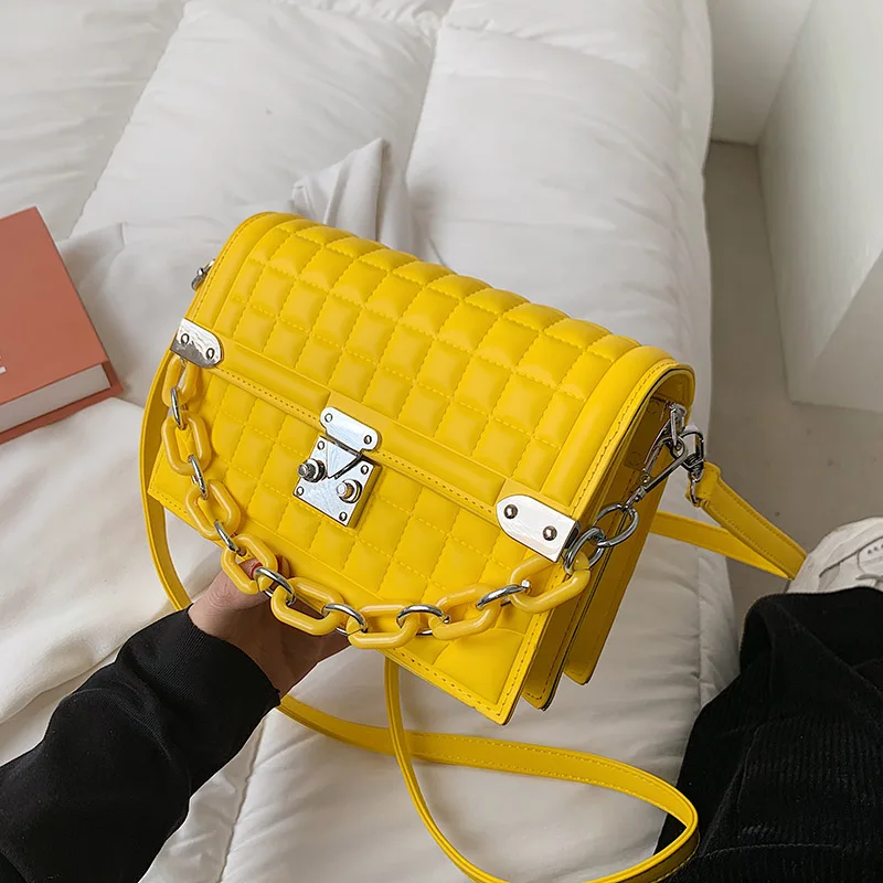 

crossbody handbag Trendy Ladies Purse Crossbody Bag Women Fashion Leather Unique Purses And Handbags, Yellow