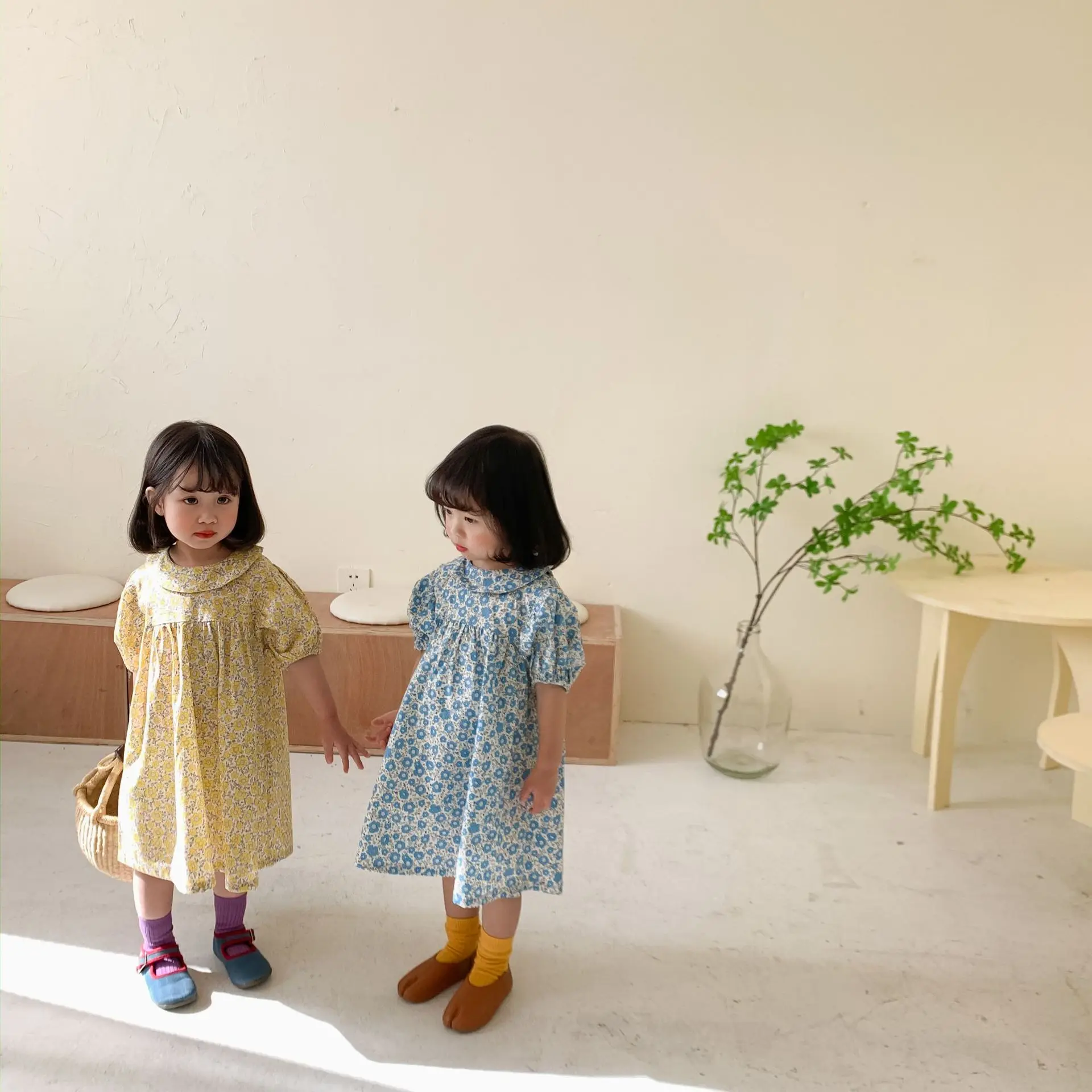 

wholesale girl clothes baby dresses summer wears cotton princess dresses