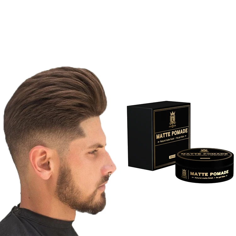 

BARBERPASSION customize barber no flakes extrem high hold water based matt hair pomade oem own logo