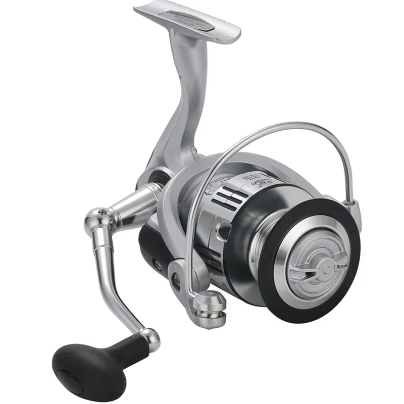 

Best Quality Promotional Metal Handle Lightweight Fishing Reel Spinning Reel Fishing Reels, Sliver