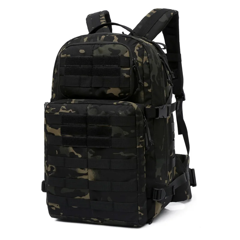 

Molle Outdoor Tactical Riding Backpack Mountaineering Hiking Bag Multi-function Military Lure Shoulders Army Camouflage Backpack, Customized color