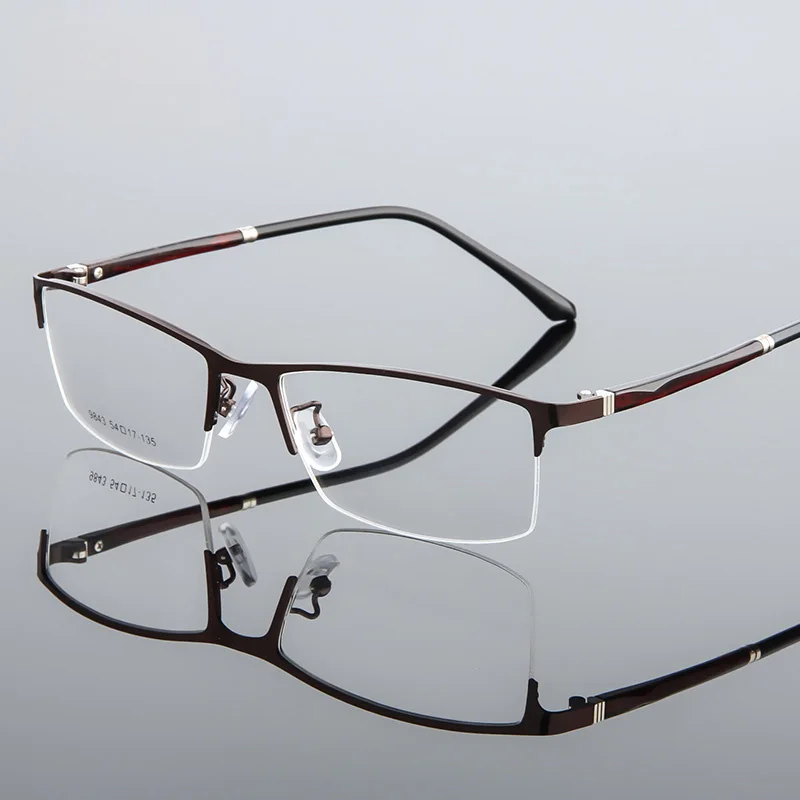 

Ultralight Metal Business Men's Full Rim Quality Optical Glasses Frame Glasses Frame Eyeglasses, See picture