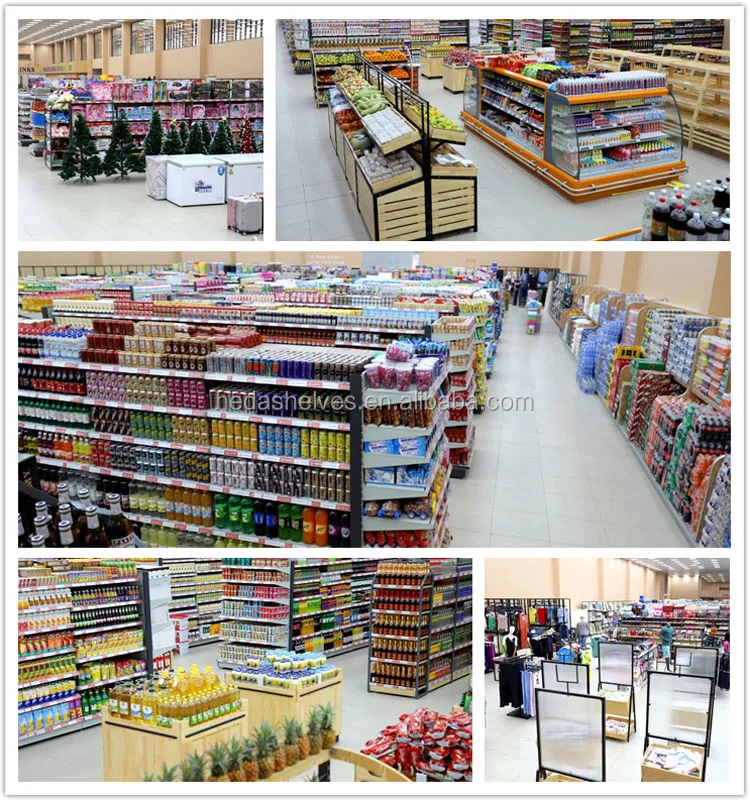 Wholesale Grocery Shelving Supermarket Shelves Gondola Display