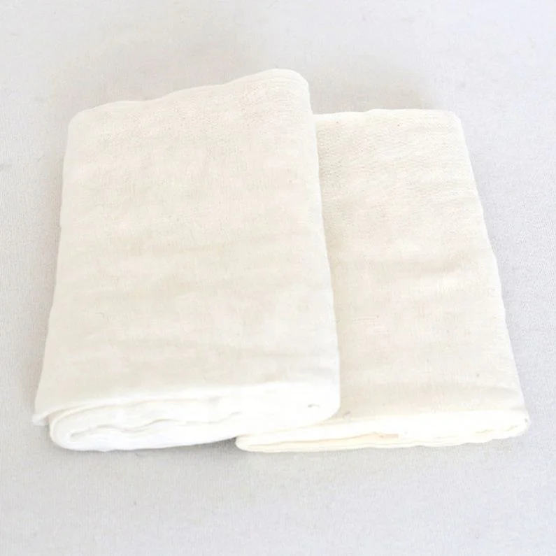 

100% Cotton Household Kitchen Disposable Cleaning Cloth, White