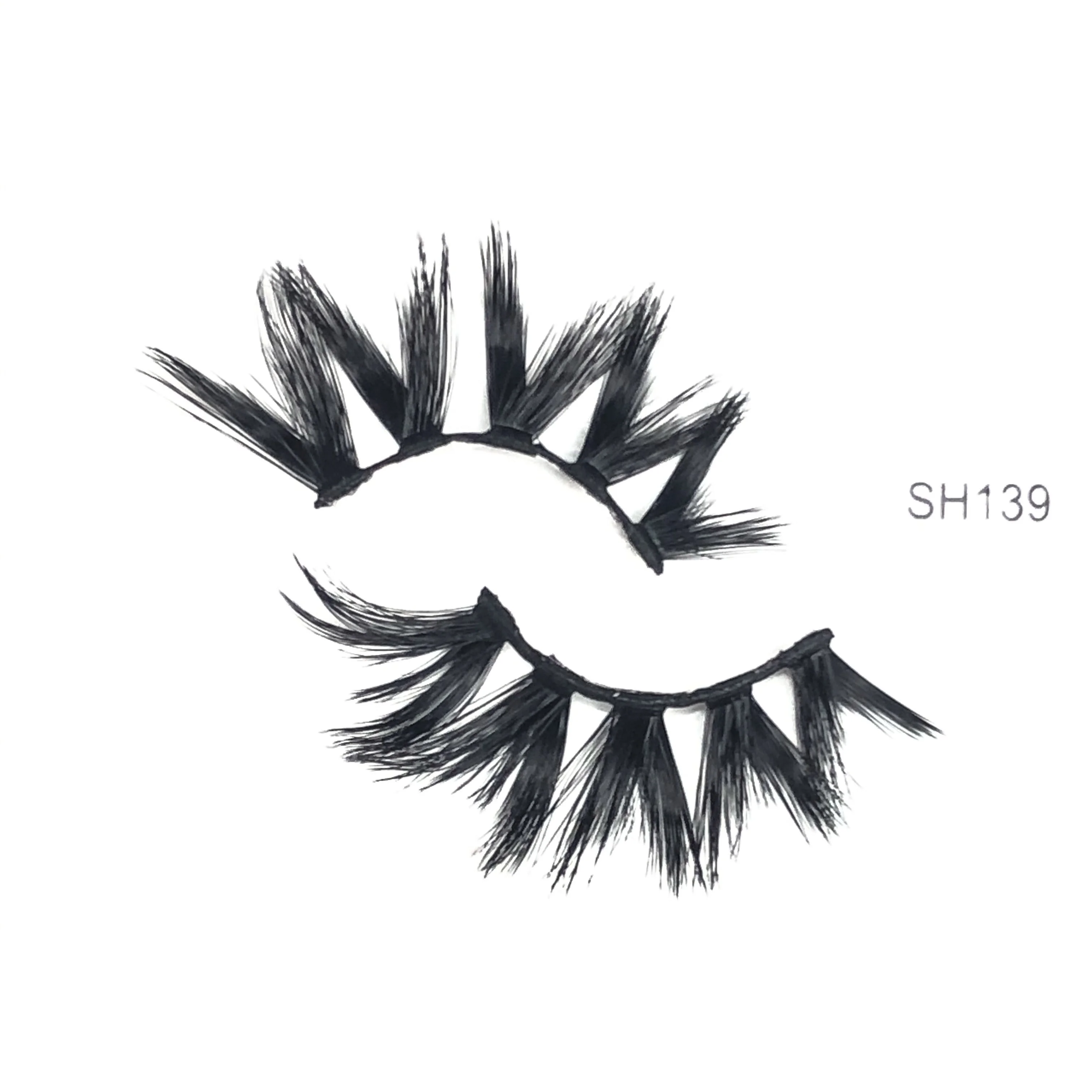 

Best Selling 25mm wispy real faux Mink Eyelashes Vendor Natural Black lashes3d wholesale vendor 25mm 3d silk Lashes