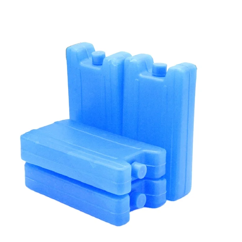 

Food grade plastic hard HDPE material ice brick factory sale ice brick freezer ice packs, Customized color