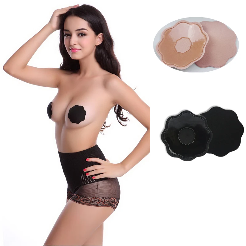 

Hot sale wholesales ladies boob tape and nipple cover nipple tape, Nude and black