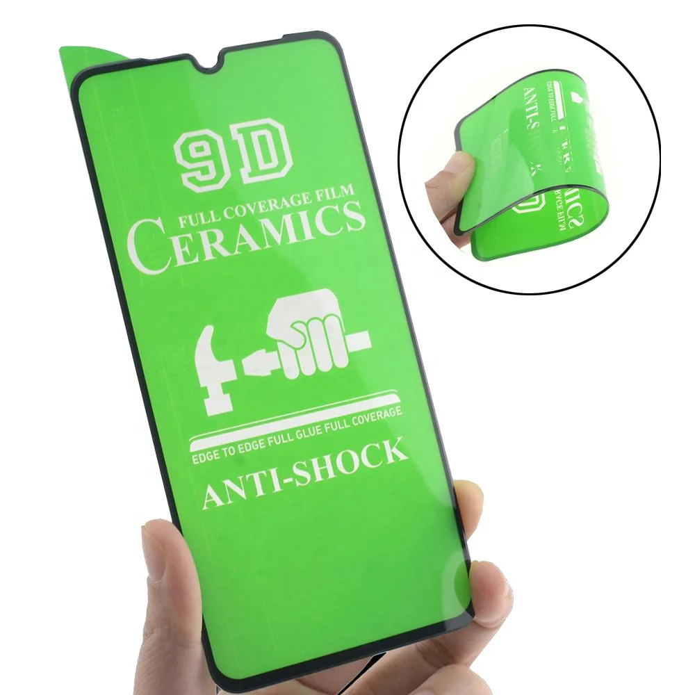 

9D Full Cover Ceramic Tempered Glass Phone Screen Protector For iphone 12 Pro Max Anti Scratch Soft Film For iphone 13