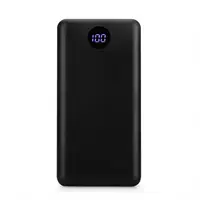 

High capacity mobile Power Bank 20000mah external battery charger dual USB fast charging powerbank with LCD display