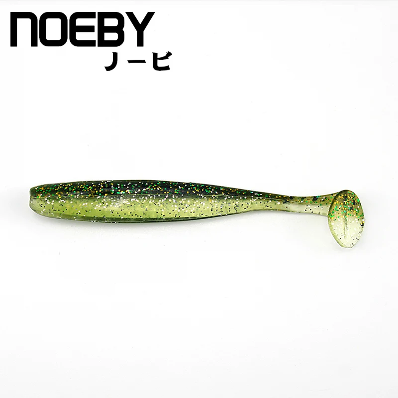 

Noeby lure S3118 Hot Sale Soft Bait Paddle Soft tail Lure, 10 colosr