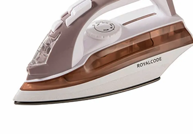 
Custom 140ml 1000W clothes ironing electric handle dry spray flat steam irons 