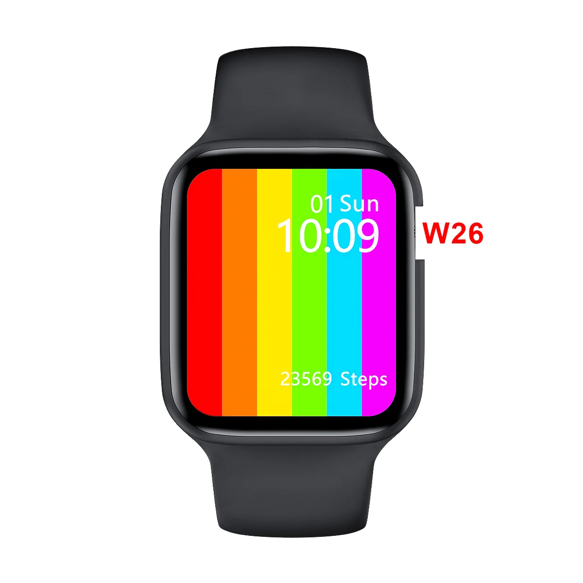 

W26 Hot Series 7 relojes smartwatch Music Fitness Smart Bracelet Health monitoring W26+ plus smart watch, 3 colors