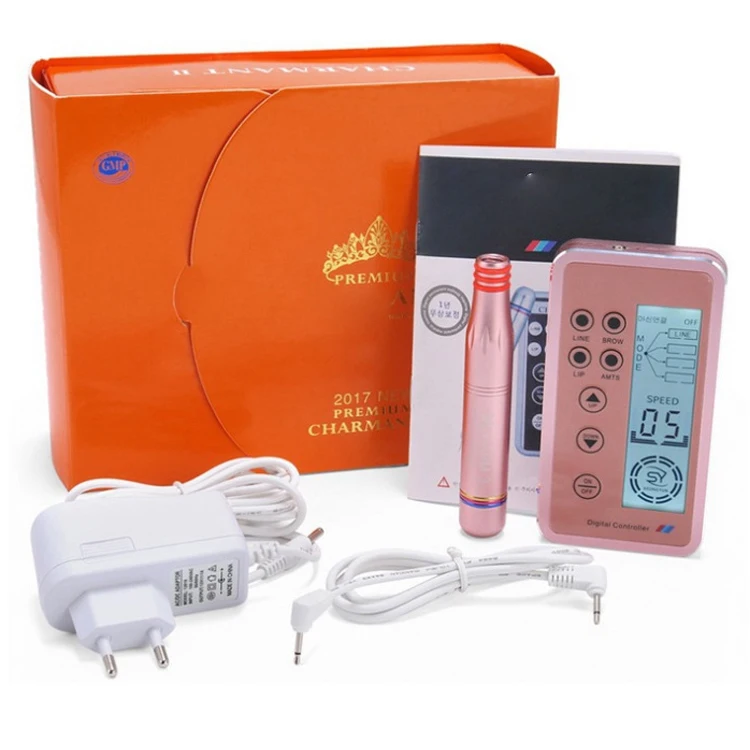 

2022 Professional Product Portable Rose Pink Gold Eyebrow Tattoo Machine Fog Eyebrow Machine At Home Use